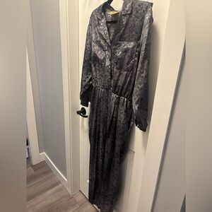 Zane vintage Charcoal romper.